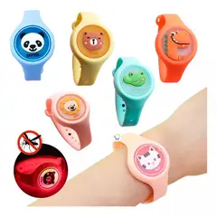 MUNDO BEBE - Manilla Pulsera Repelente antimosquitos x 6 Niño niña bebe