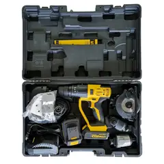 UYUSTOOLS - Taladro Multiherramienta 6 En 1 Inalámbrico Matrix
