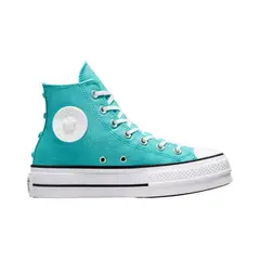 CONVERSE - Botas Chuck Taylor All Star Lift Mujer-Azul