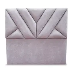 GENERICO - Espaldar Hug de Piso Cama Semidoble 120 Gris Claro