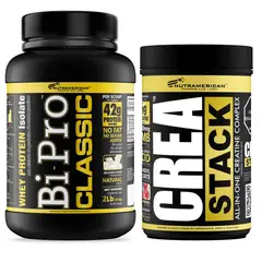 MEGAPLEX - Combo Proteina Bipro Classic Natural 2 lb+Creatina Crea Stack 1.3 LB
