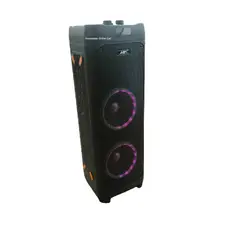 NIA - Equipo de Sonido Cabina Recargable Bluetooth FM USB 15000W LED