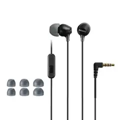SONY - AUDIFONOS ALAMBRICOS MDR-EX15AP COLOR NEGRO