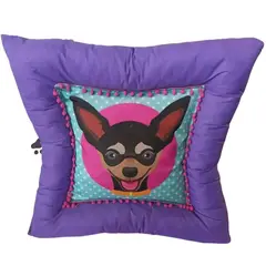 GENERICO - Cama Pequeña Para Perro Con Cara Chihuahua