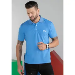 MARKETING PERSONAL - Polo Hombre Azul Mp 101105