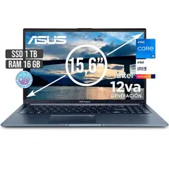ASUS - Portátil Intel Core i5 1TB SSD 16GB RAM 15.6" FHD X1502ZA-EJ2443