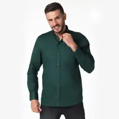 LEC LEE - CAMISA PARA HOMBRE LEC LEE- VERDE ESMERALDA