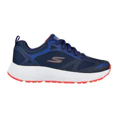 SKECHERS - TENIS AZUL PARA ÑIÑO SK GO RUN CONSISTENT VURLOX NAVY RED.