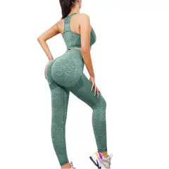 GENERICO - Leggins Licra Tiro Alto Levanta Cola Push Up+ Obsequio-_.