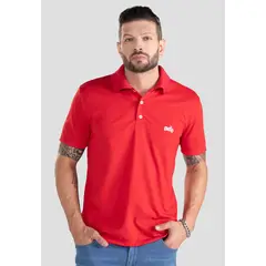 MARKETING PERSONAL - Polo Hombre Rojo Mp 101105