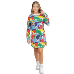 ATYPICAL - Vestido Corto Mujer Multicolor 5905