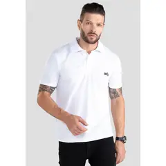 MARKETING PERSONAL - Polo Hombre Blanco Mp 101105