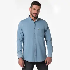 LEC LEE - Camisa de jean para hombre Lec Lee-