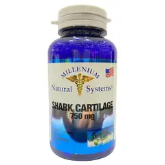 MILLENIUM NATURAL SYSTEM - Shark Cartilage 750 mg x 90 Cápsulas Natural System