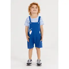 MARKETING PERSONAL - Conjunto Infantil Masculino Azul Mp 101257