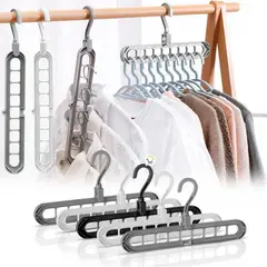 GENERAL - Oferta Gancho Ahorrador Espacio X5 Organizador Ropa Closet + Regalo