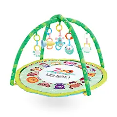 ASIA IMPORT - GIMNASIO PARA BEBES CON CENTRO DE ACTIVIDADES ANIMALITOS
