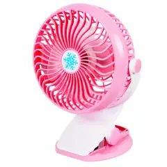 GENERICO - Mini Ventilador Abanico De Pinza Recargable Usb 3 Velocidad