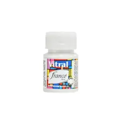 FRANCO ARTE - Pintura Vitral Blanco 013 Franco