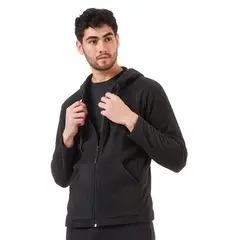 SANTANA - Hoodie Térmico Hombre Nevado del Ruiz Negro