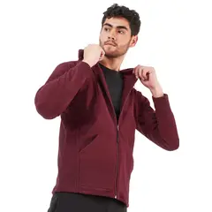 SANTANA - Hoodie Térmico Hombre Nevado del Ruiz Vinotinto