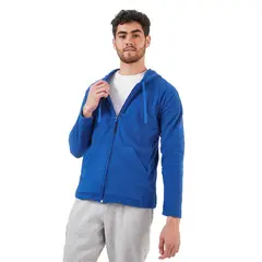 SANTANA - Hoodie Térmico Hombre Nevado del Ruiz Azul Rey