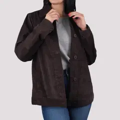LEC LEE - Chaqueta en pana para mujer
