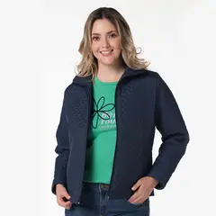 LEC LEE - Chaqueta acolchada para mujer - Azul