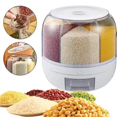 ONE PIXEL - Dispensador De Granos Giratorio 360° Organizador Alimentos