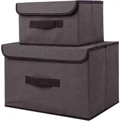 GENERICO - Set cajas organizadoras de ropa x3