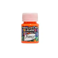 FRANCO ARTE - Pintura Acrilica Para Tela Naranja 30 Cm3