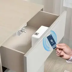 GENERICO - Cerradura Inteligente Invisible Para Gabinete Sin Perforar