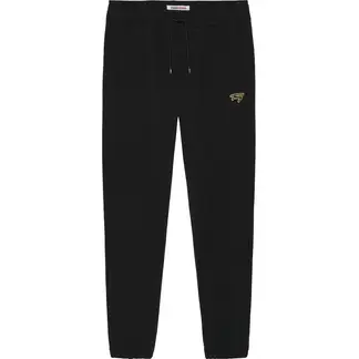 TOMMY HILFIGER - Jogger negro signature slim Tommy Jeans