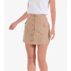 DEREK - Falda Para Mujer Corta Tipo Cargo