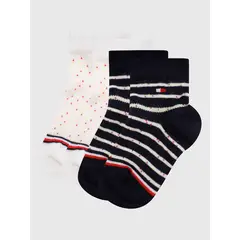 TOMMY HILFIGER - Th De Niño Baby Sock 2P Neppy Stripe