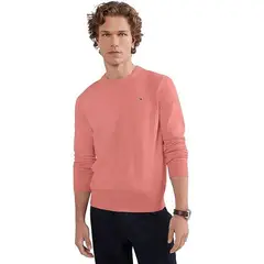 TOMMY HILFIGER - Saco Rosa essential con logo Para Hombre