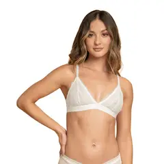 LEONISA - Daily Bralette cómodo y desestructurado