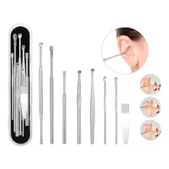 GENERICO - KIT LIMPIA OIDOS CON ESTUCHES