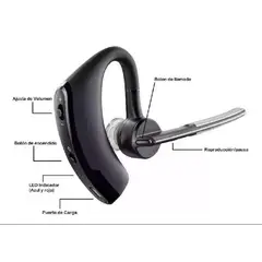 GENERICO - Audifono Inalambrico Bluetooth uni oido.