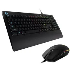 LOGITECH - Combo Gamer G Prodigy Rgb Teclado G213 + Mouse G203