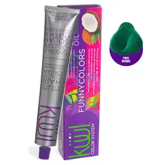 GENERICO - Tinte Para el Cabello Kuul Funny Colors Fantasia Verde 90ml