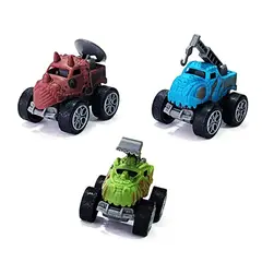 GENERICO - Carro Monster Dinosaurio Mini Cuerda Coleccionable Juguete
