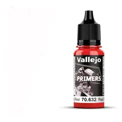 MANUEL VALLEJO - Pinturas Acrilicos Vallejo Surface Primer Rojo Sanguina 18ml