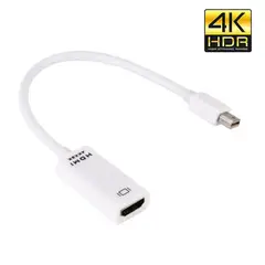 GENERICO - Cable Adaptador Convertidor Mini Displayport A Hdmi 4k