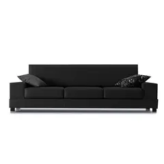 MAGIC CLASS - SOFÁ MODERNO WALKER MICROFIBRA NEGRO