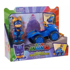 PJ MASKS - Héroes Pijama Vehiculo Moto Catboy