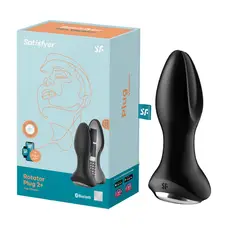 SATISFYER - Plug Anal Vibrador Rotator 2