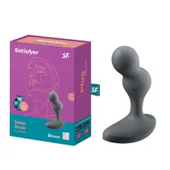 SATISFYER - Plug Anal Vibrador Deep Diver