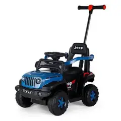 SUNBABY - Carro Montable Bebe Paseador Musical Juguete AZUL 1-5 años