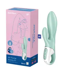 SATISFYER - Vibrador Air Pump Bunny 5+